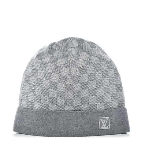 lv grey hat|real lv beanie.